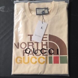 Gucci Beige Graphic Tee